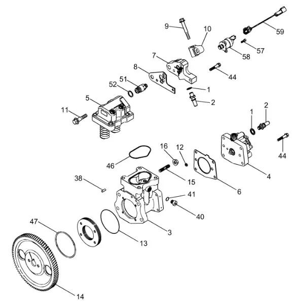 87351534R - Соленоид ТНВД ДВС Cummins T8/Mg.